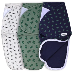 Baby Swaddle Sleep Sacks with Zipper for Newborns 0-3 Months