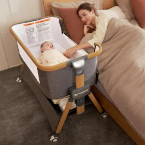 Cozy2 Baby Bedside Portable 3 in 1 Bassinet Crib W/ Mattress