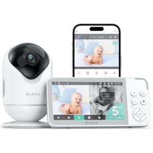 Smart Baby Monitor with Cry & Motion Alerts, HD Night Vision
