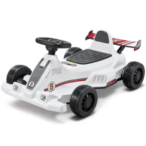6V 4.5Ah Electric Pedal Go Kart with LED Headlight & Horn